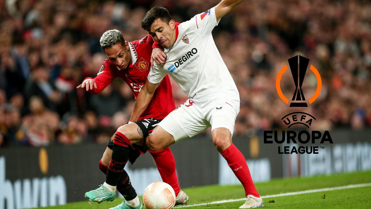 Sevilla logra importante empate ante Manchester United en Europa League
