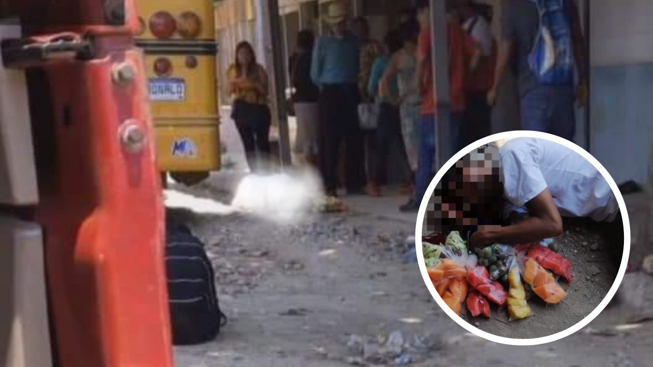 Con sus frutas en la mano matan  vendedor ambulante en Santa Bárbara