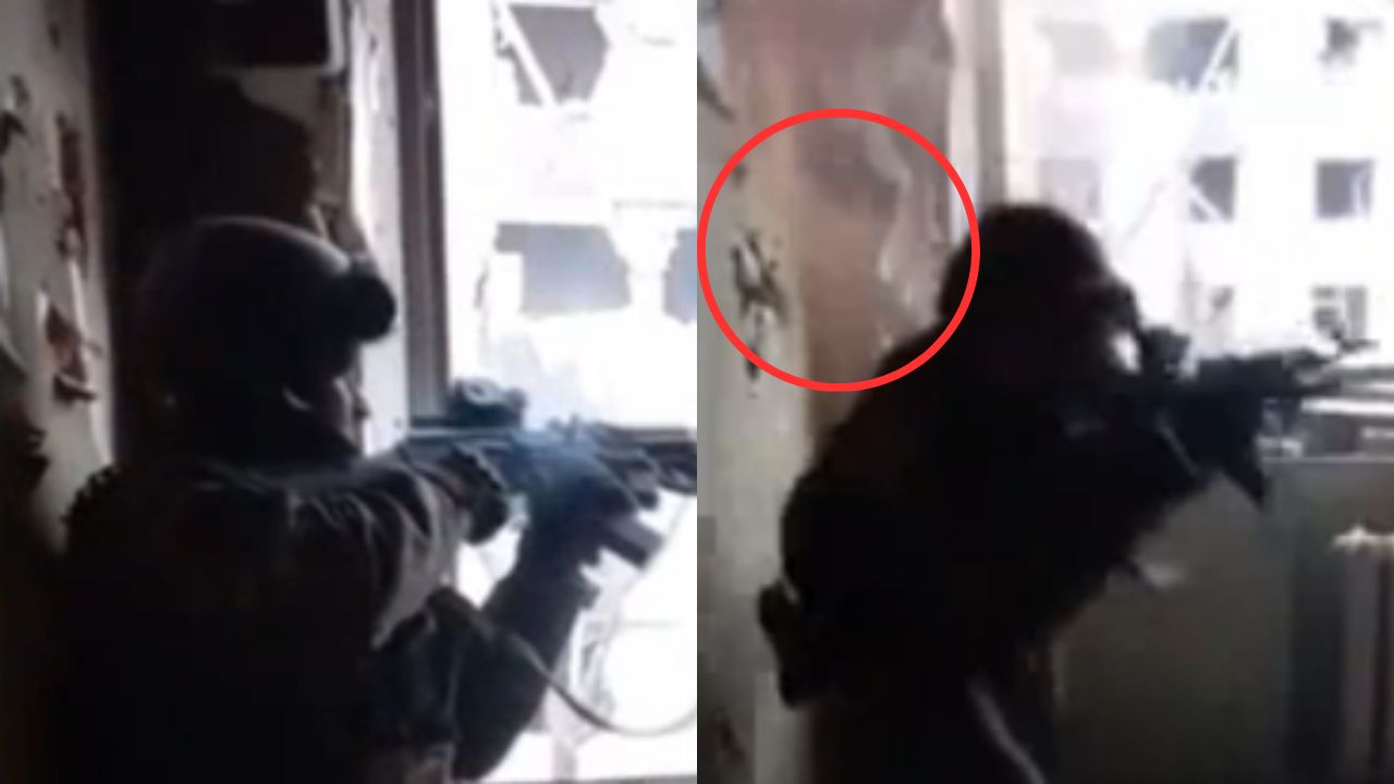 Vídeo: hombre se salva de morir al esquivar una bala cerca de su cabeza
