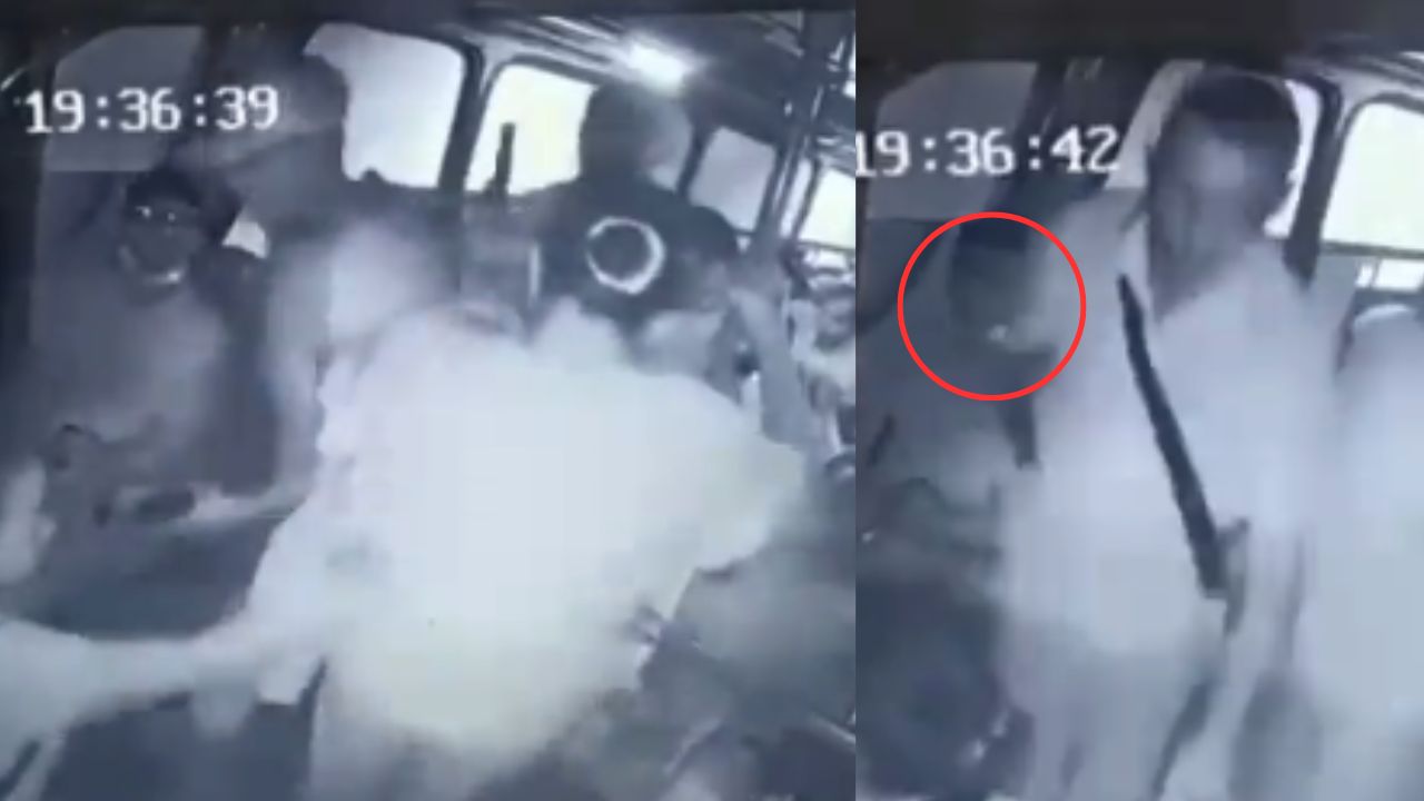 Cae alias 'El Tatuado', ladrón de buses de ruta, que operaba con su cómplice (Video)