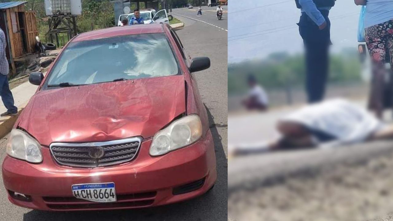 Detienen a conductor que huyó tras atropellar a una niña de 10 años en Comayagua