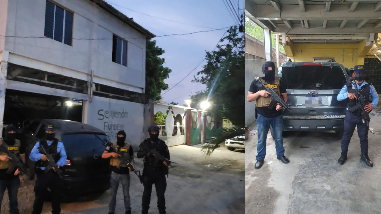 Recuperan dos camionetas  robadas en SPS; peligroso pandillero detrás de los robos