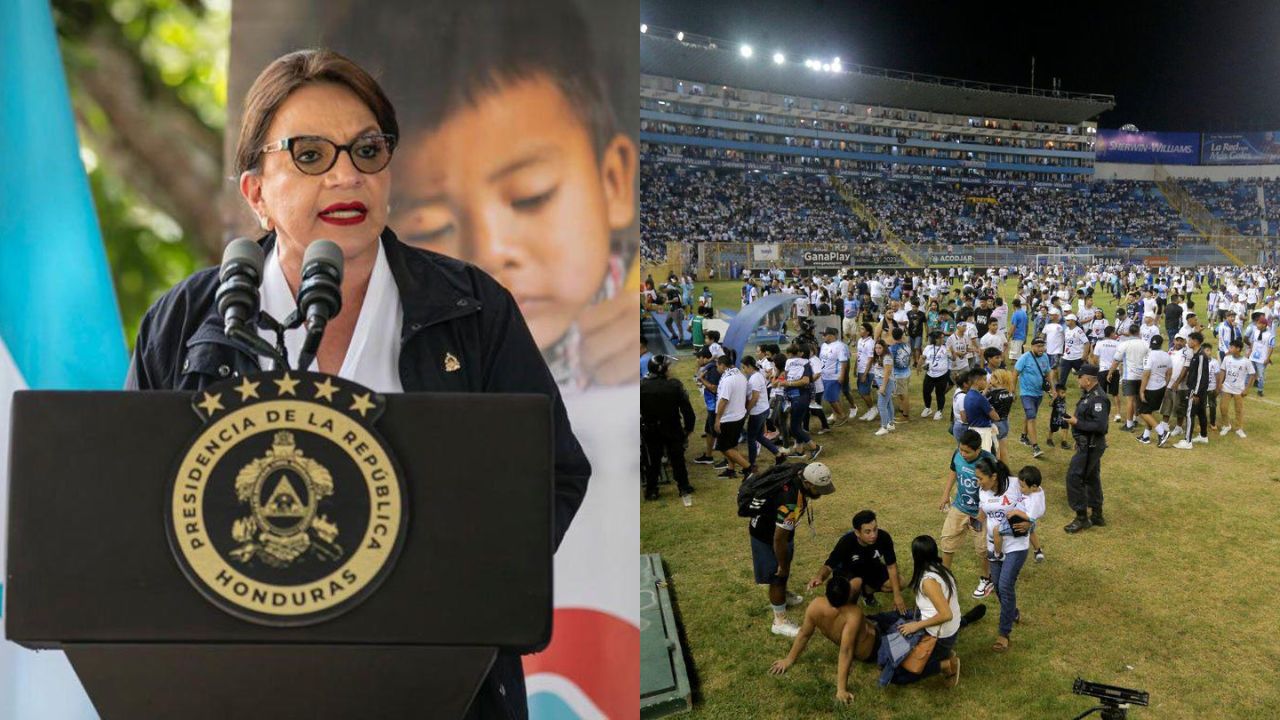 Xiomara Castro se solidariza con El Salvador por muerte de 12 personas en estampida