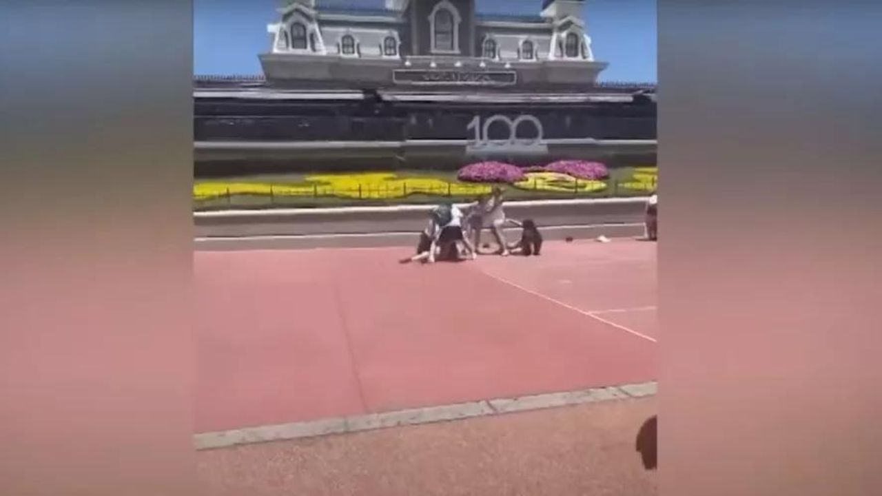 Por una fotografía, dos familias se van a los golpes en parque de diversión