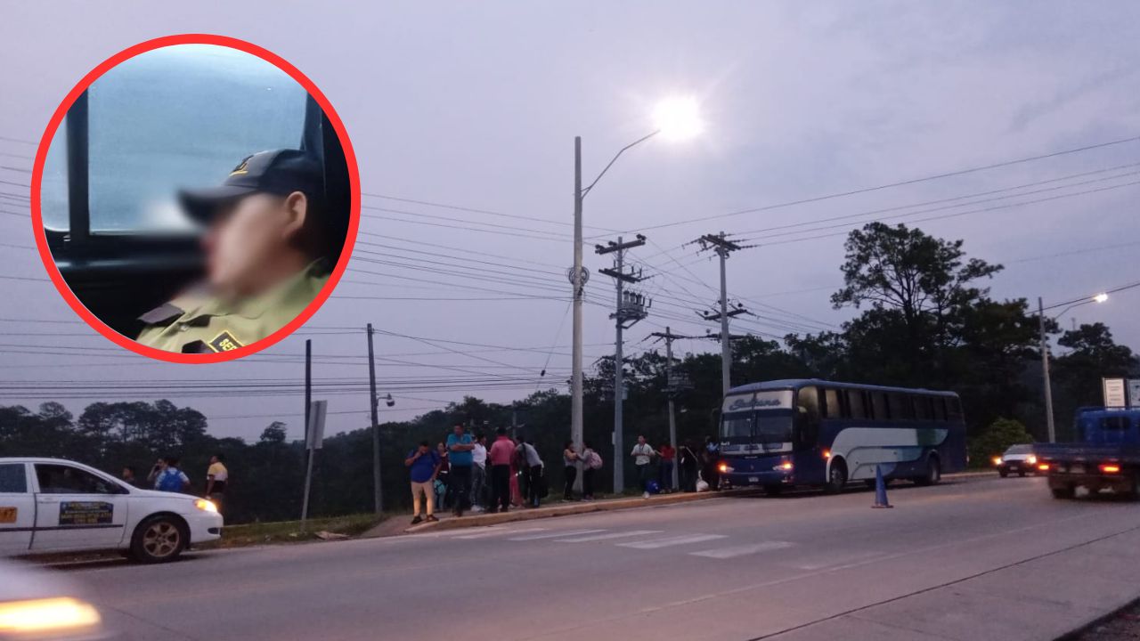 Asaltantes matan a guardia de seguridad de autobús en Santa Rosa de Copán
