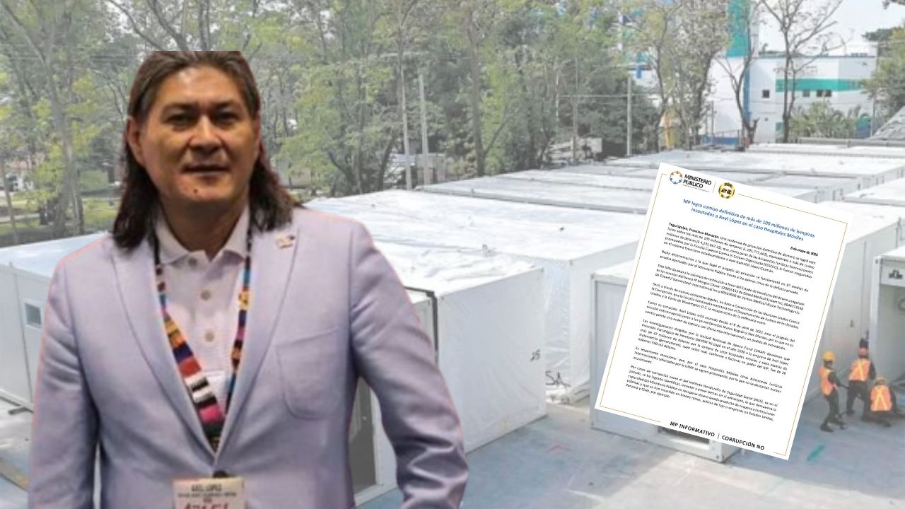 MP logra confiscación de L100 millones a Axel López por caso de hospitales móviles