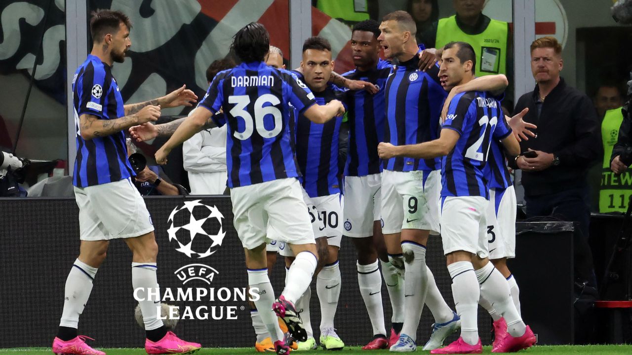 Inter doblega a Milán en la ida de semis y sueña con la final de Champions League