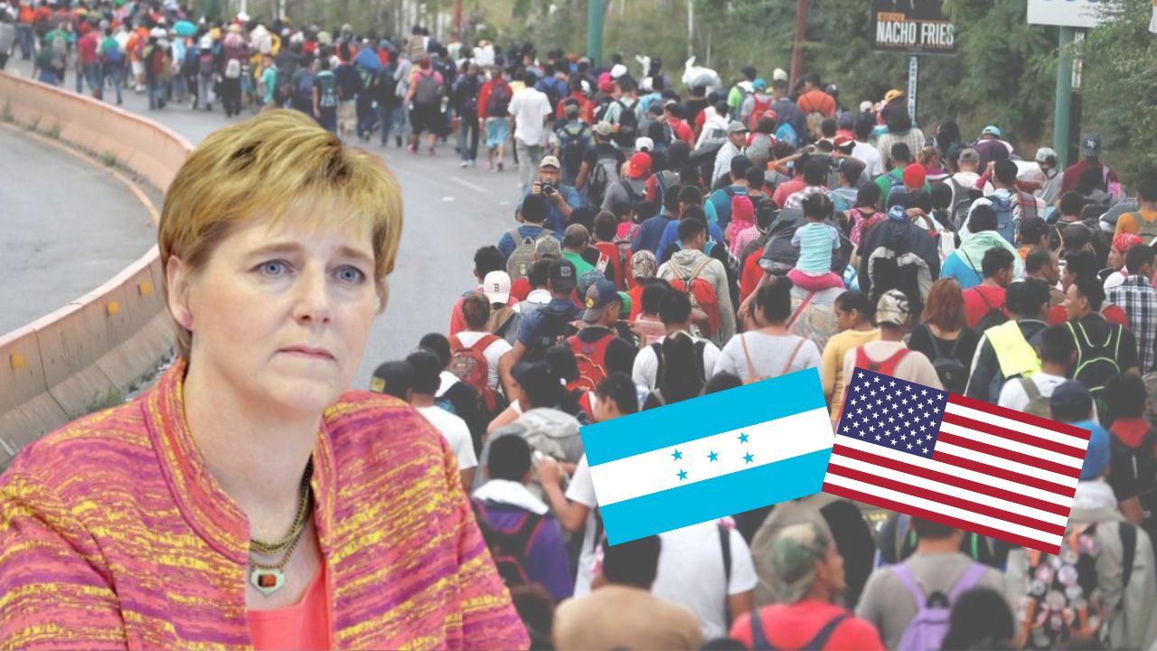 Embajadora de EEUU dice a migrantes hondureños 'no intenten viaje sin documentos'