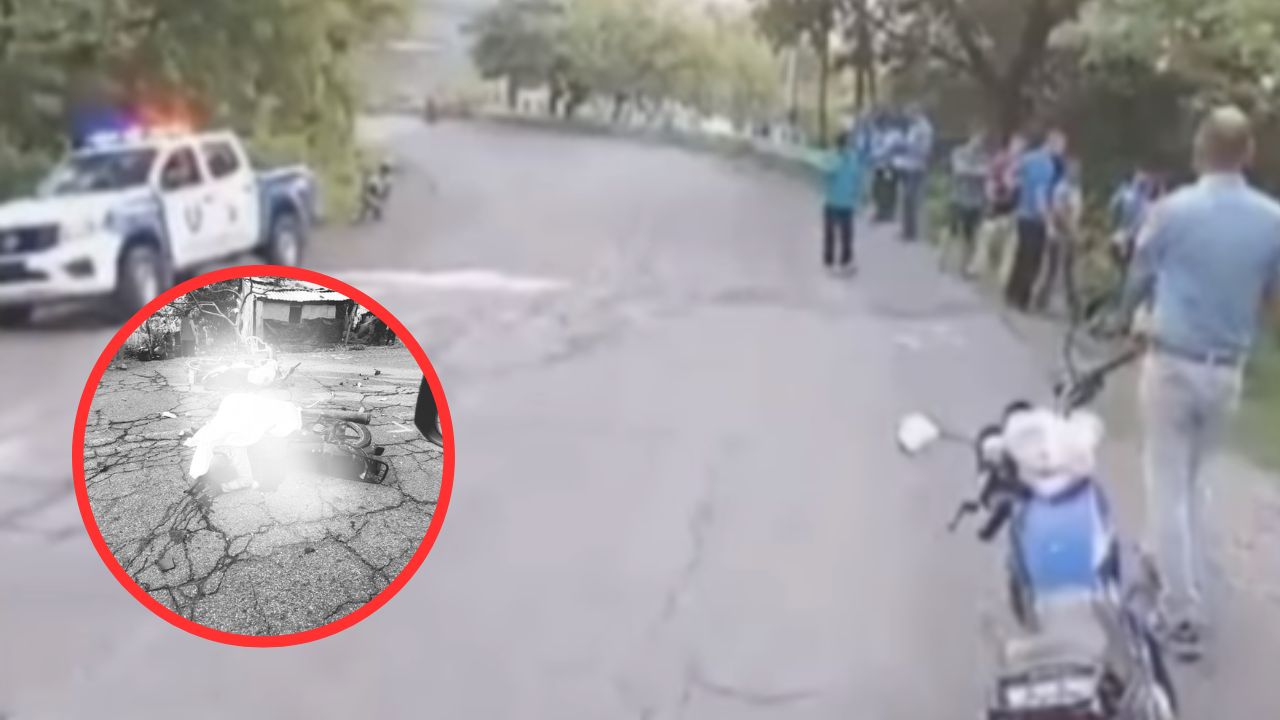 Dos muertos y un herido en accidente entre dos motocicletas en Choluteca