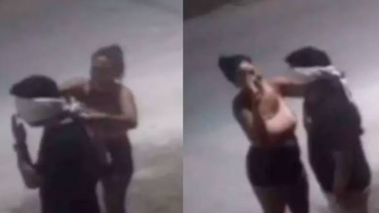 Difunden vídeo de novia cuando preparó a su pareja para que lo acribillaran