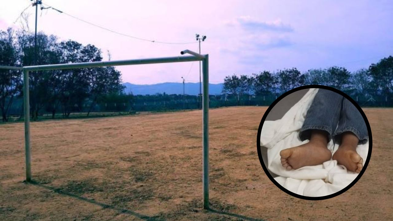Imagen de Niño muere durante un partido de fútbol al caerle una portería