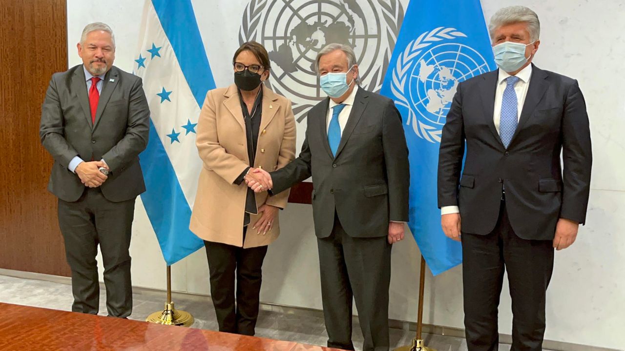 La ONU enviará a Honduras expertos para preparar instalación de la CICIH