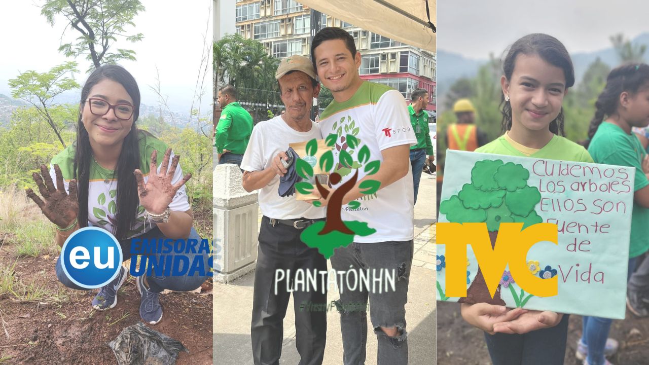 PlantatónHN, liderada por Televicentro y Emisoras Unidas,  en su octava edición llama a la tropa verde a unirse al cambio
