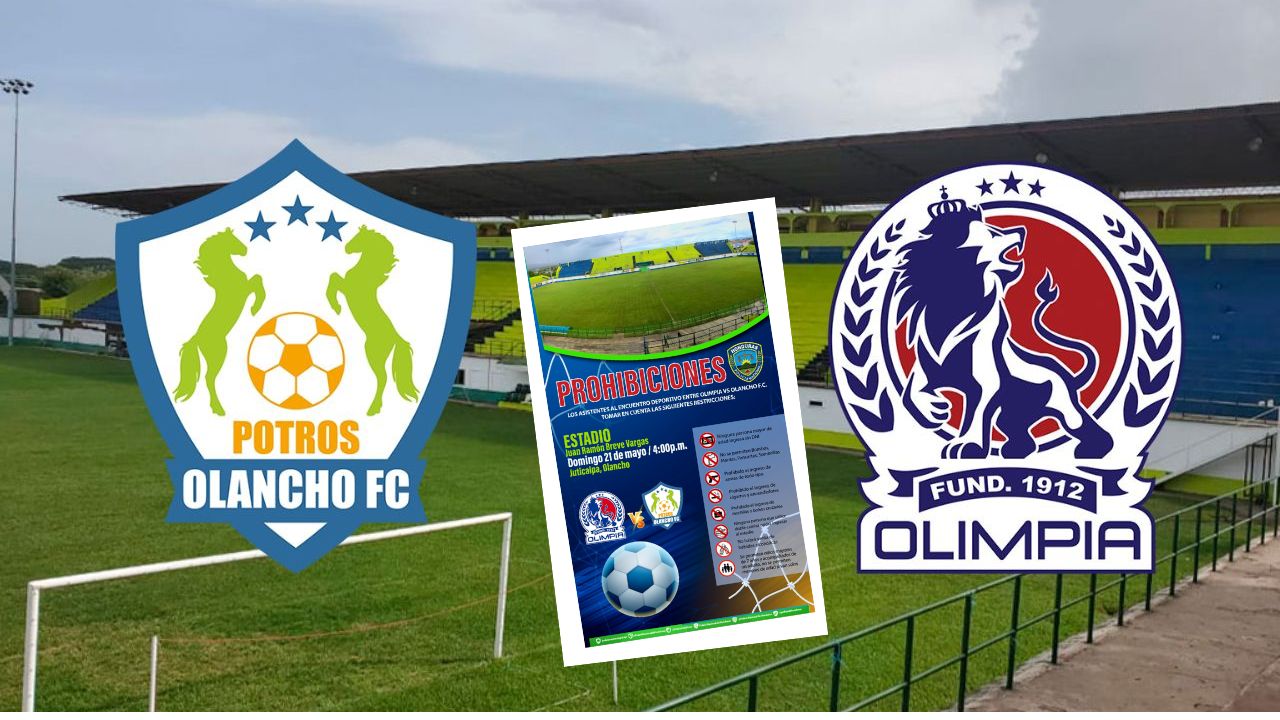 Policía Nacional anuncia plan de seguridad para final entre Olancho FC y Olimpia