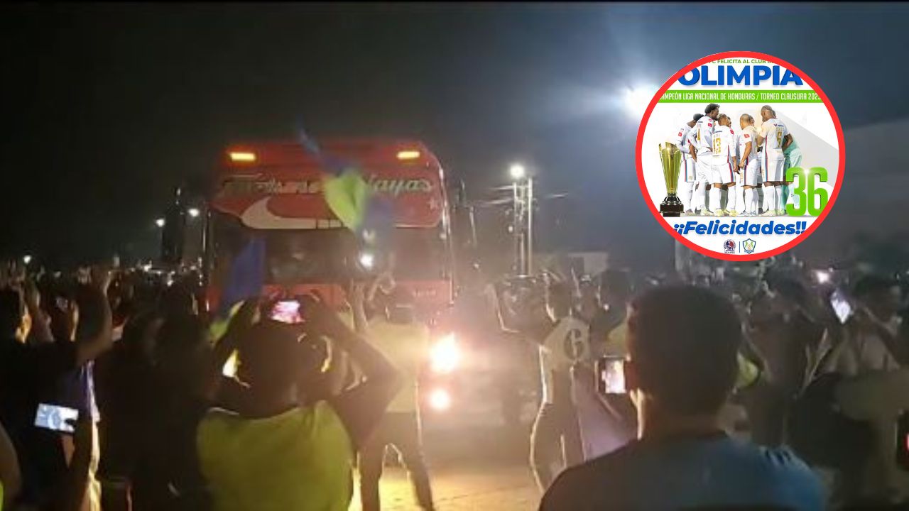 'No ganaron la copa, pero sí el corazón de los hondureños'; impresionante recibimiento a los Potros en Olancho