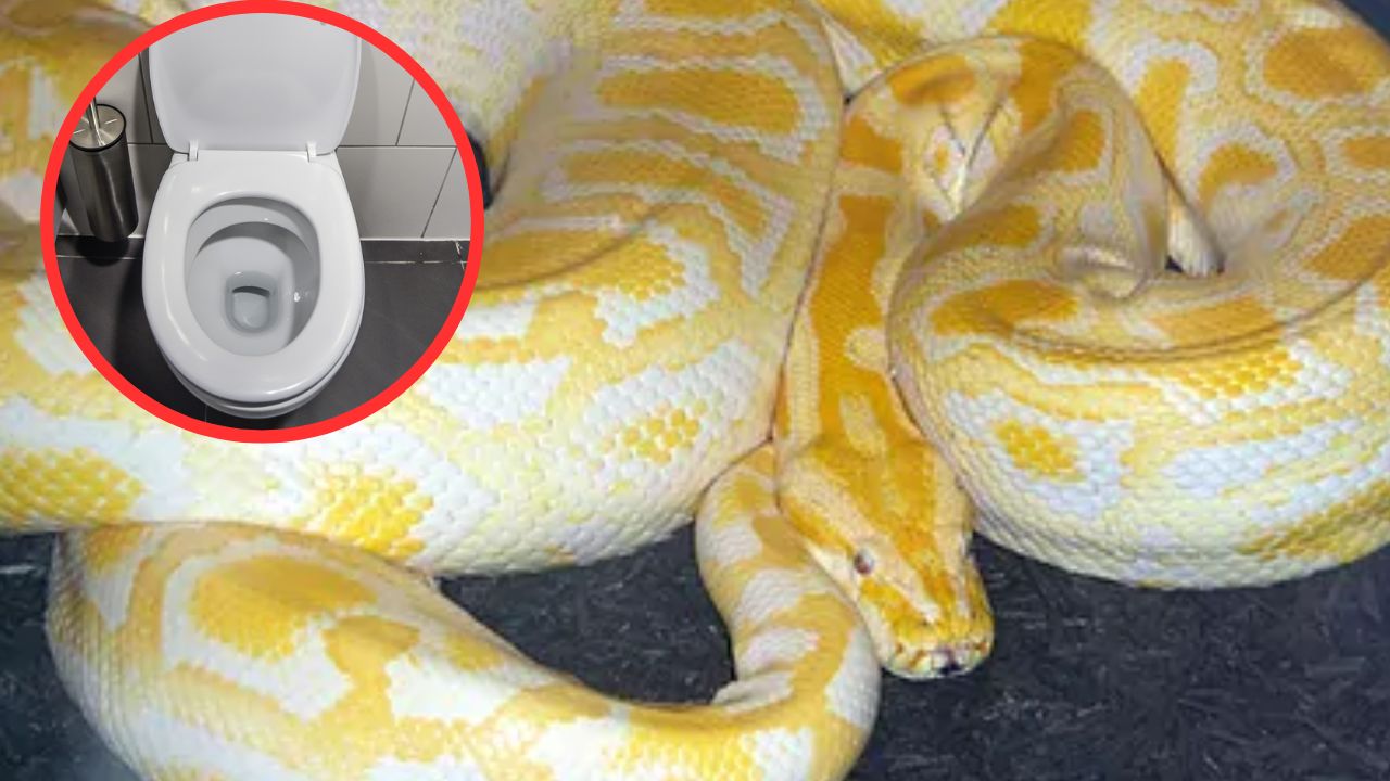 Buscan boa de dos metros y 10 kilos que escapó por el inodoro de una casa