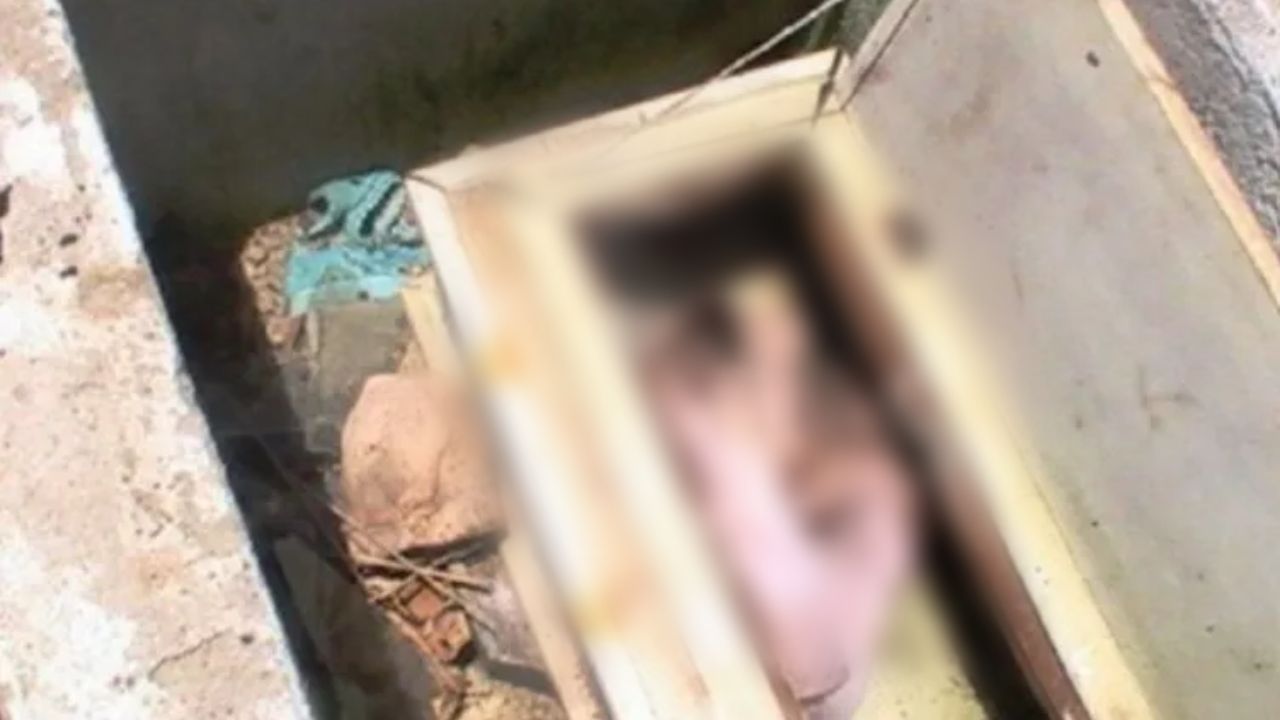 Roban cuerpo de recién nacida para hacer brujería