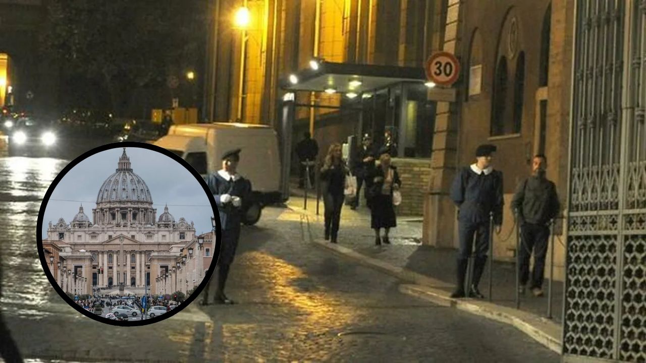 Hombre entra a la fuerza con un coche en el Vaticano; dispara y es detenido