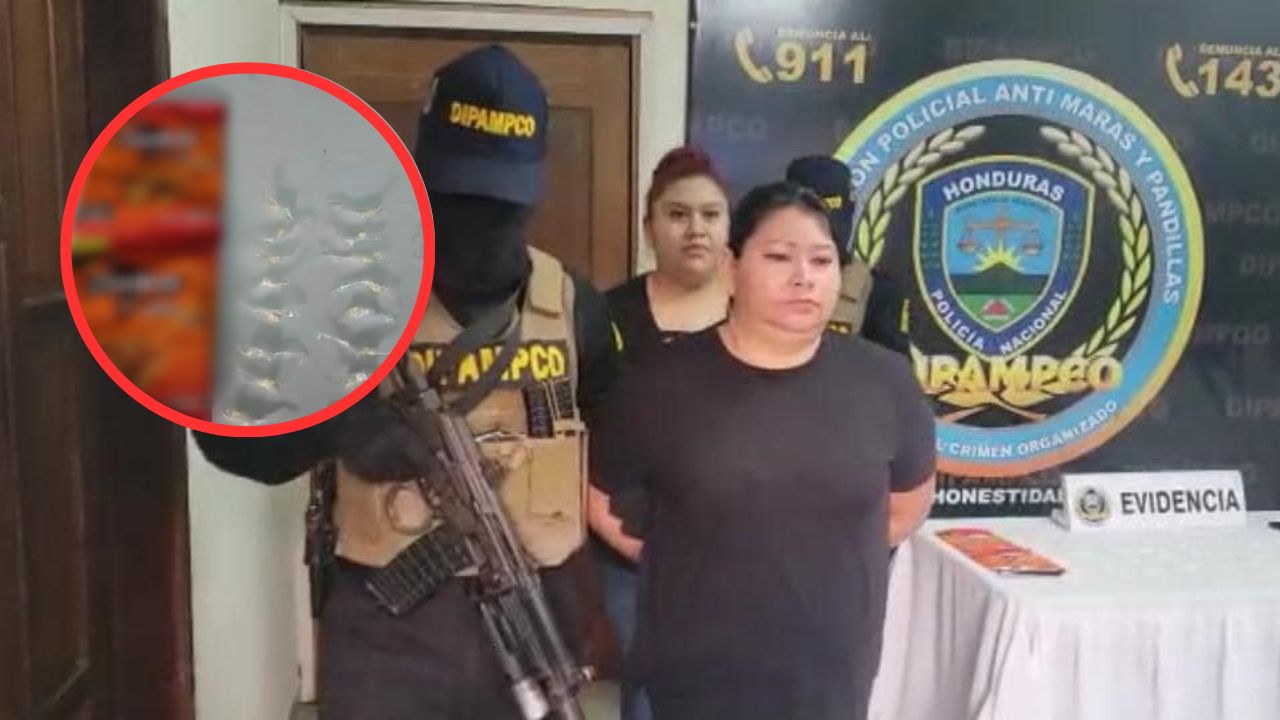 Dos hondureñas usaban insólita manera de vender drogas en Copán