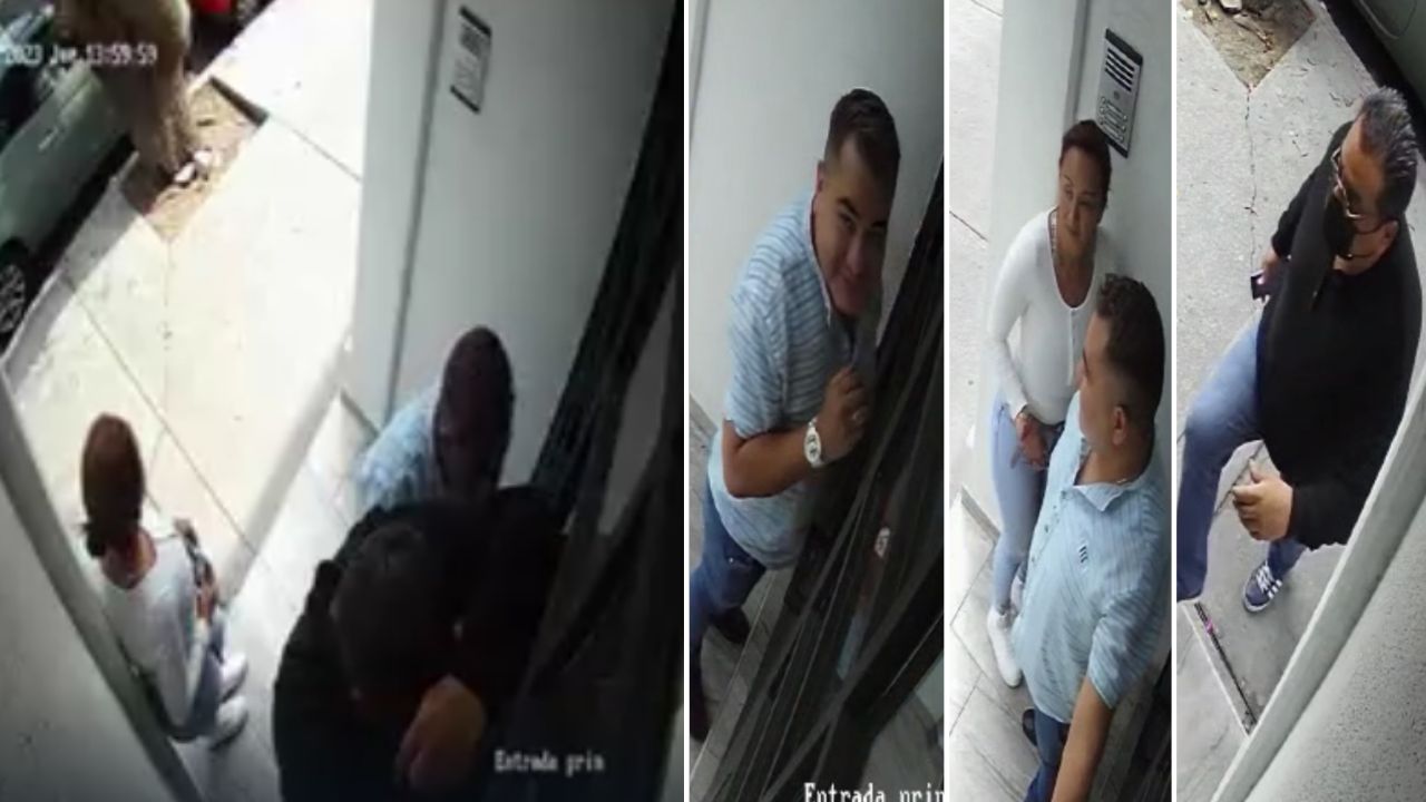 VÍDEO: Así opera banda de ladrones; querían ingresar a un apartamento
