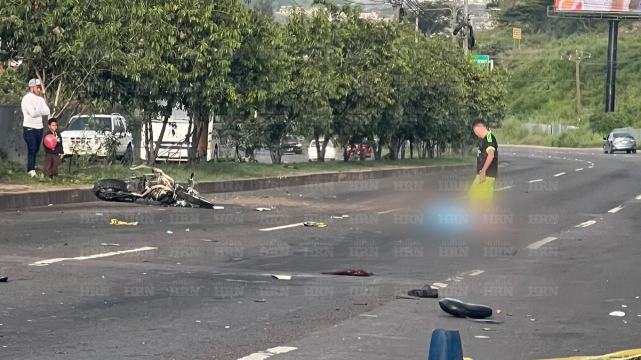 Imagen de Dos personas mueren en accidente de tránsito en Tegucigalpa