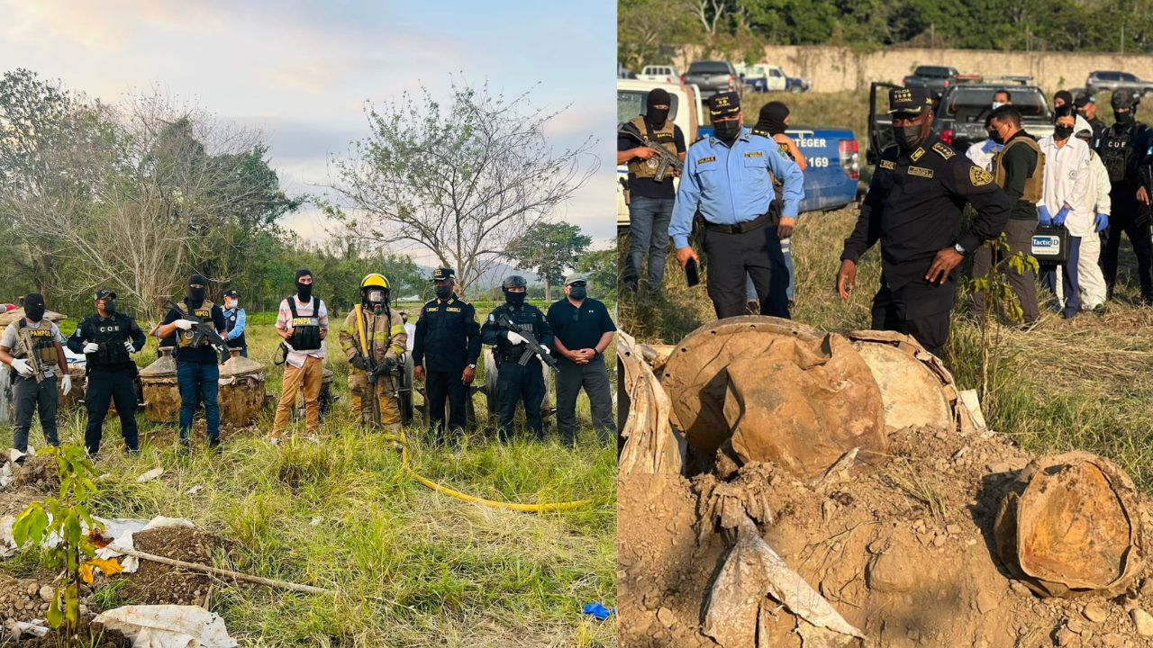 Policía incautó químicos utilizados para producir drogas en Santa Bárbara