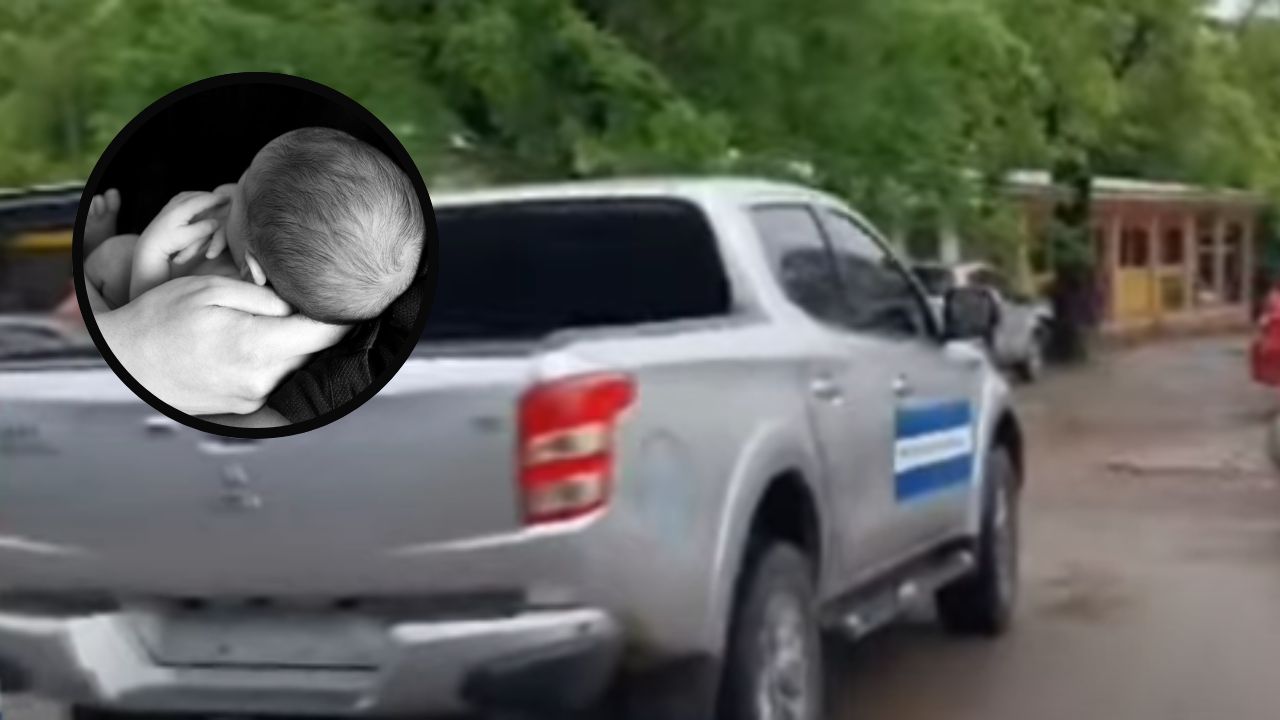 Imagen de Bebé que había sido vendido por 9 mil lempiras por su propia madre es recuperado por la Dinaf