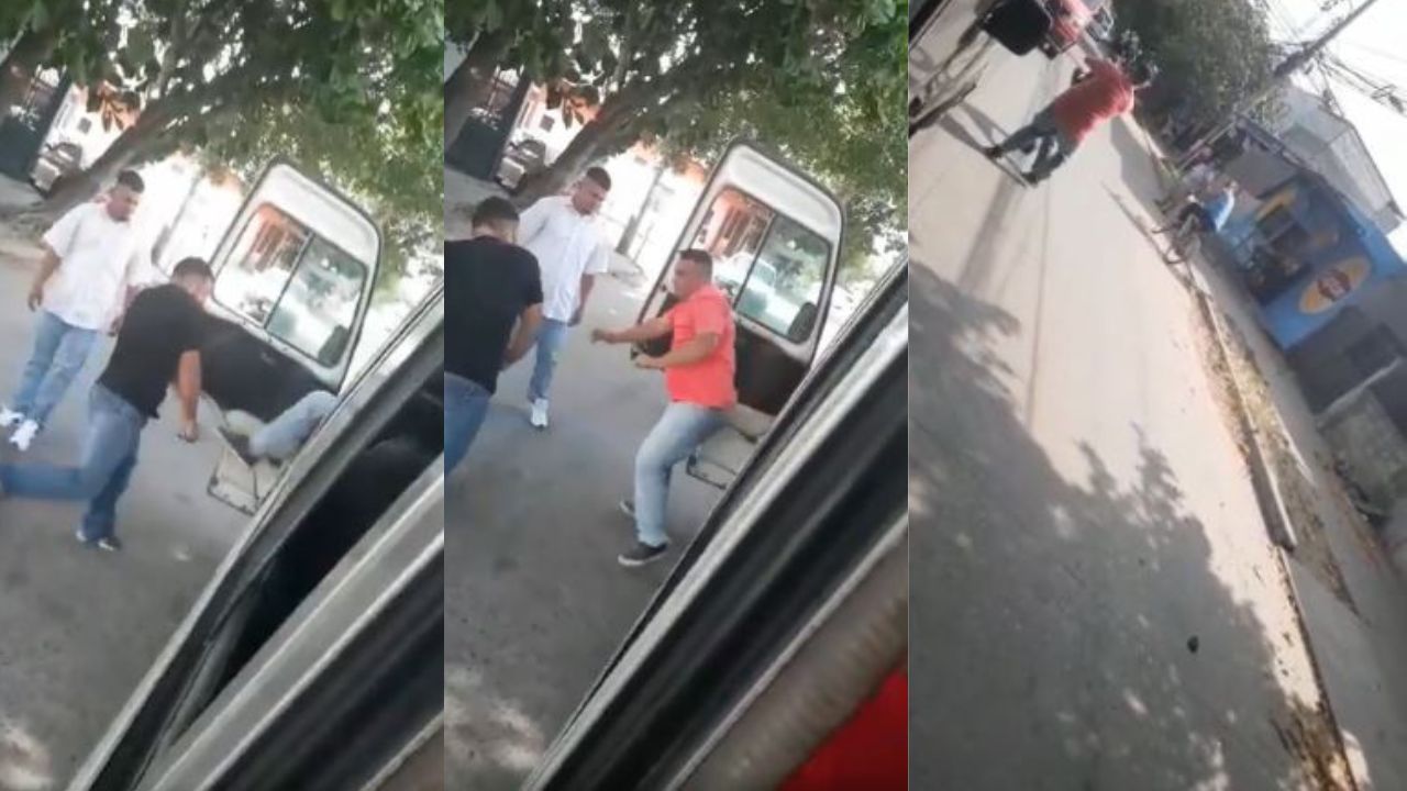 Imagen de 'Me querían caer los dos': vídeo de conductores agarrándose a tubazos en SPS