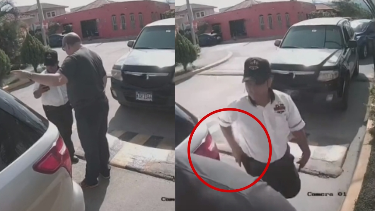 Imagen de VIDEO: Así fue el momento cuando guardia mata a experto en seguridad tras discusión en San Pedro Sula