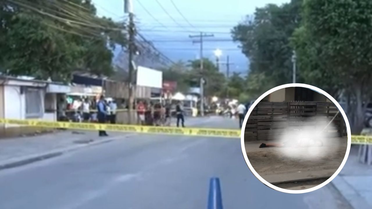 Imagen de Vídeo: Sicarios asesinan a joven en la vía pública en San Pedro Sula