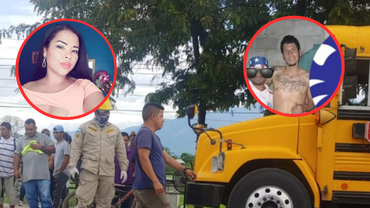 Imagen de 'Juntos hasta el final', muere pareja en fatal accidente entre una rastra y un bus