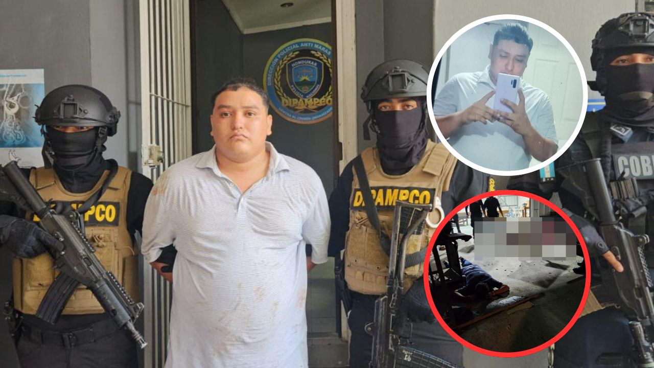 Detienen a 'Bad Face', sospechoso de la masacre en Choloma e integrante de la pandilla Barrio 18