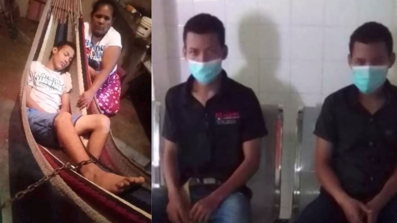 Imagen de 'Estoy desesperada', hondureña encadena a sus gemelos porque son adictos a las drogas