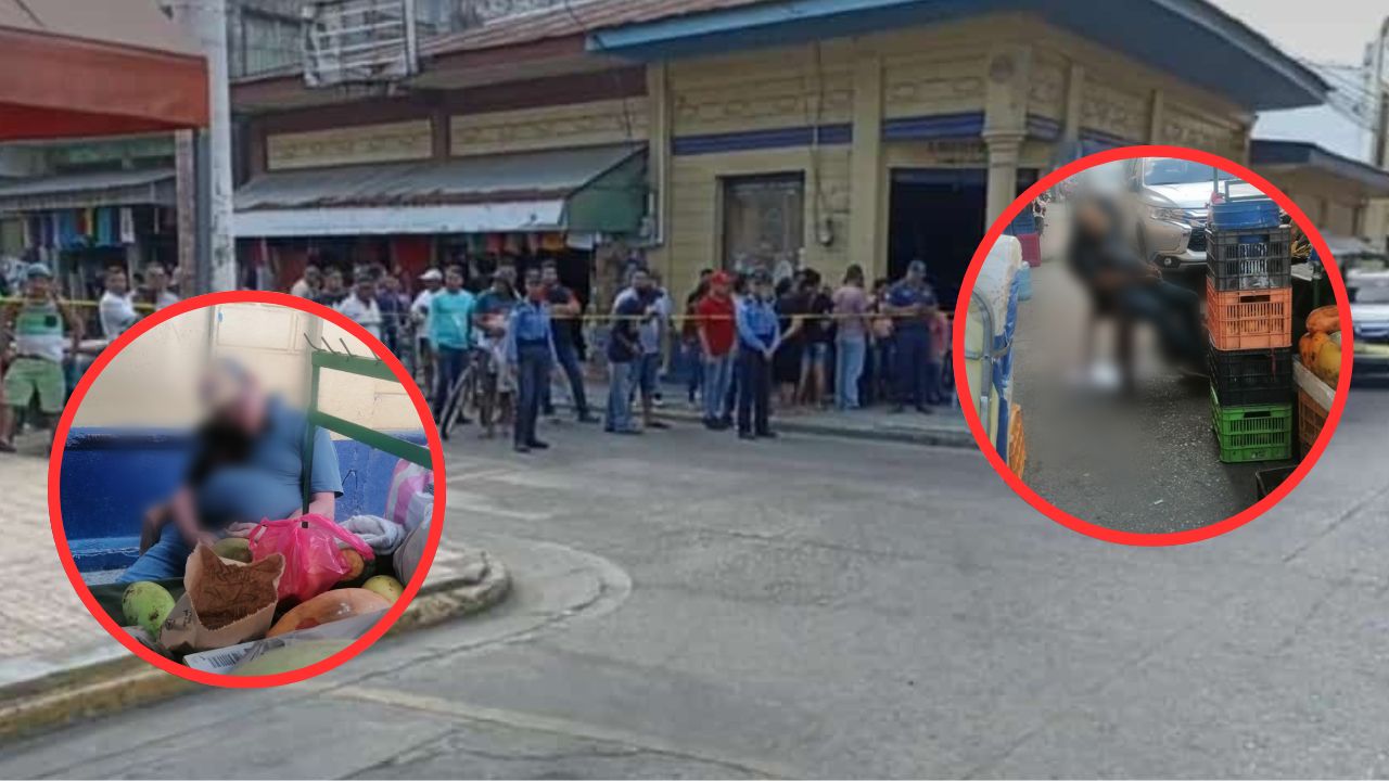 Imagen de Desgarradora imagen: sentado en su silla quedó muerto a balazos vendedor de frutas