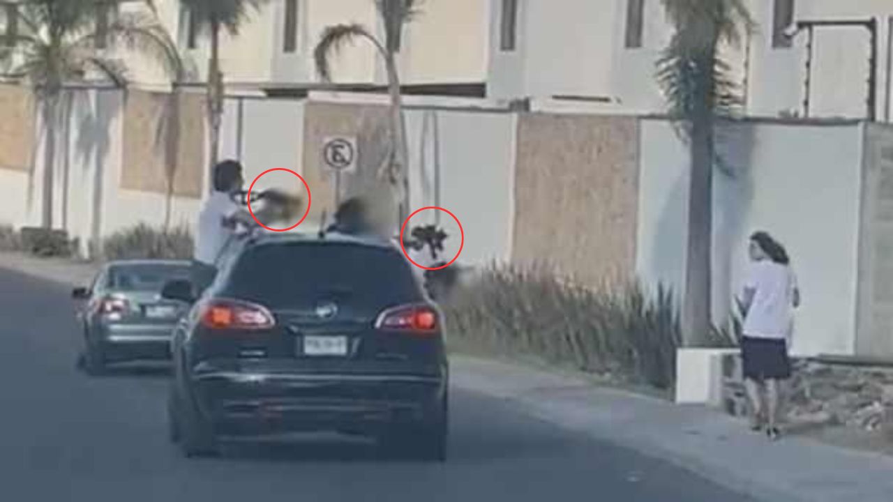 Indignación: Jóvenes disparan a peatones con pistolas de paintball