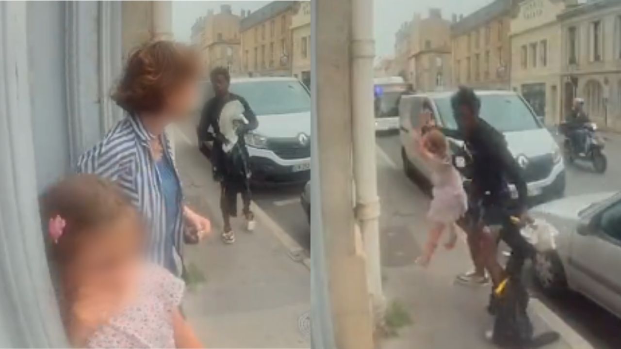 Imagen de Fuerte vídeo: Niña es víctima de intento de secuestro en plena luz del día