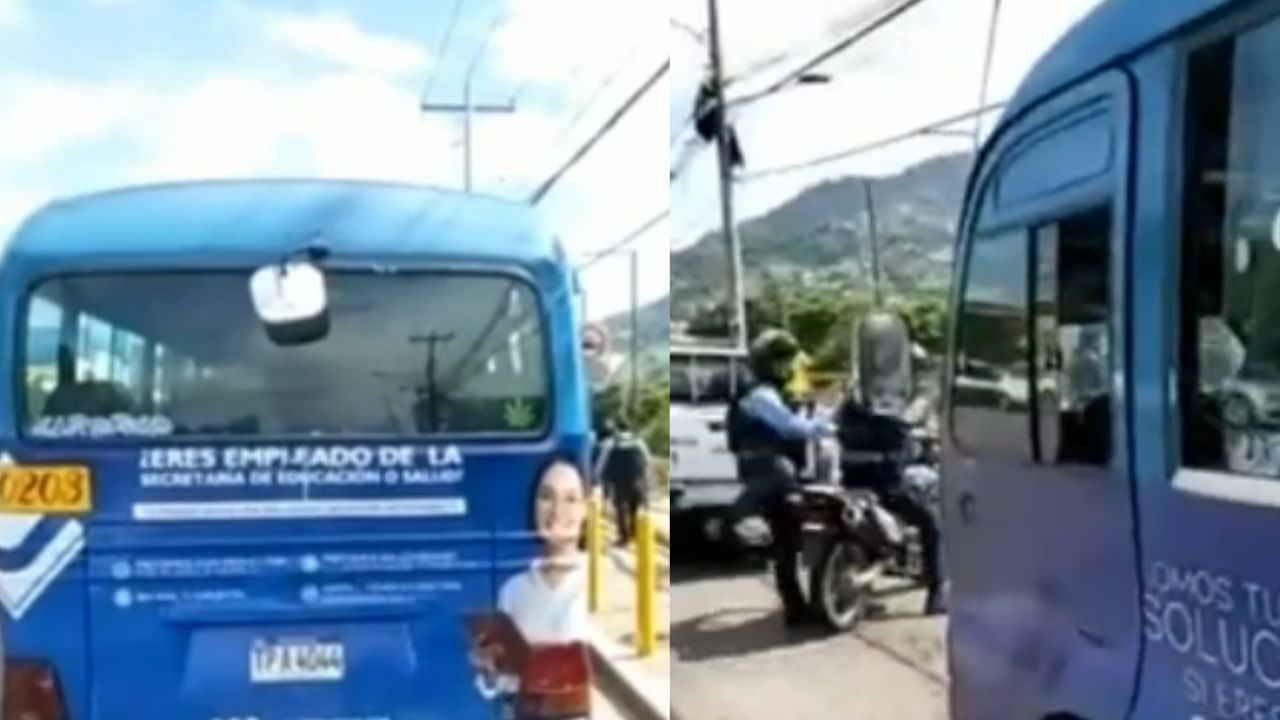 Imagen de Atentan contra bus 'rapidito' lleno de pasajeros en bulevar Suyapa