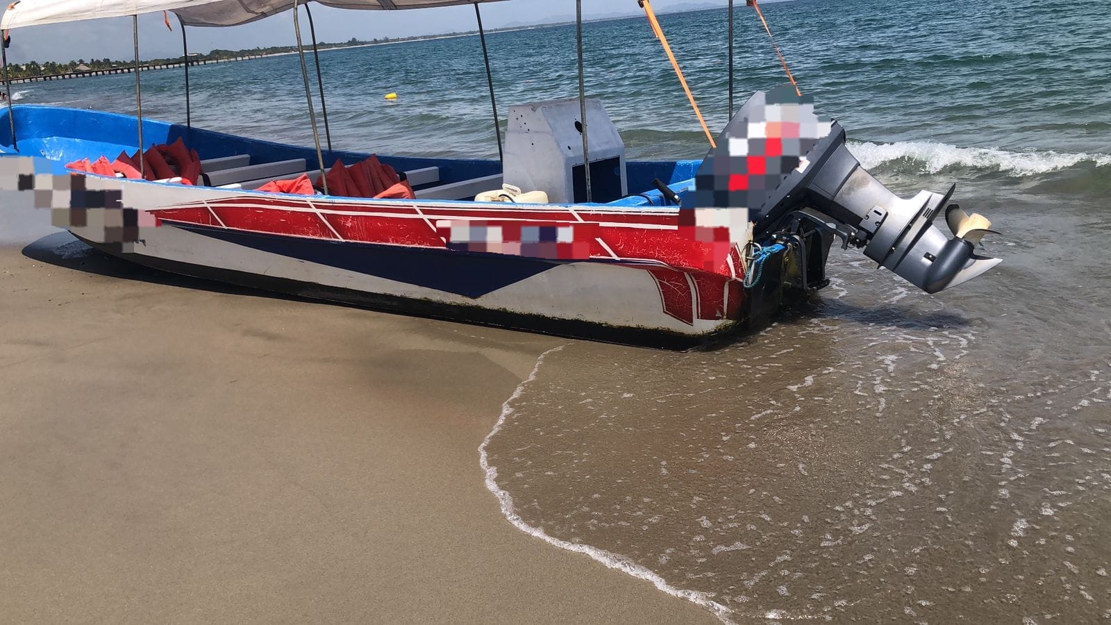 Las hélices de la lancha le habrían cortado el brazo a Eugenio Bulnes. Foto: Cortesía