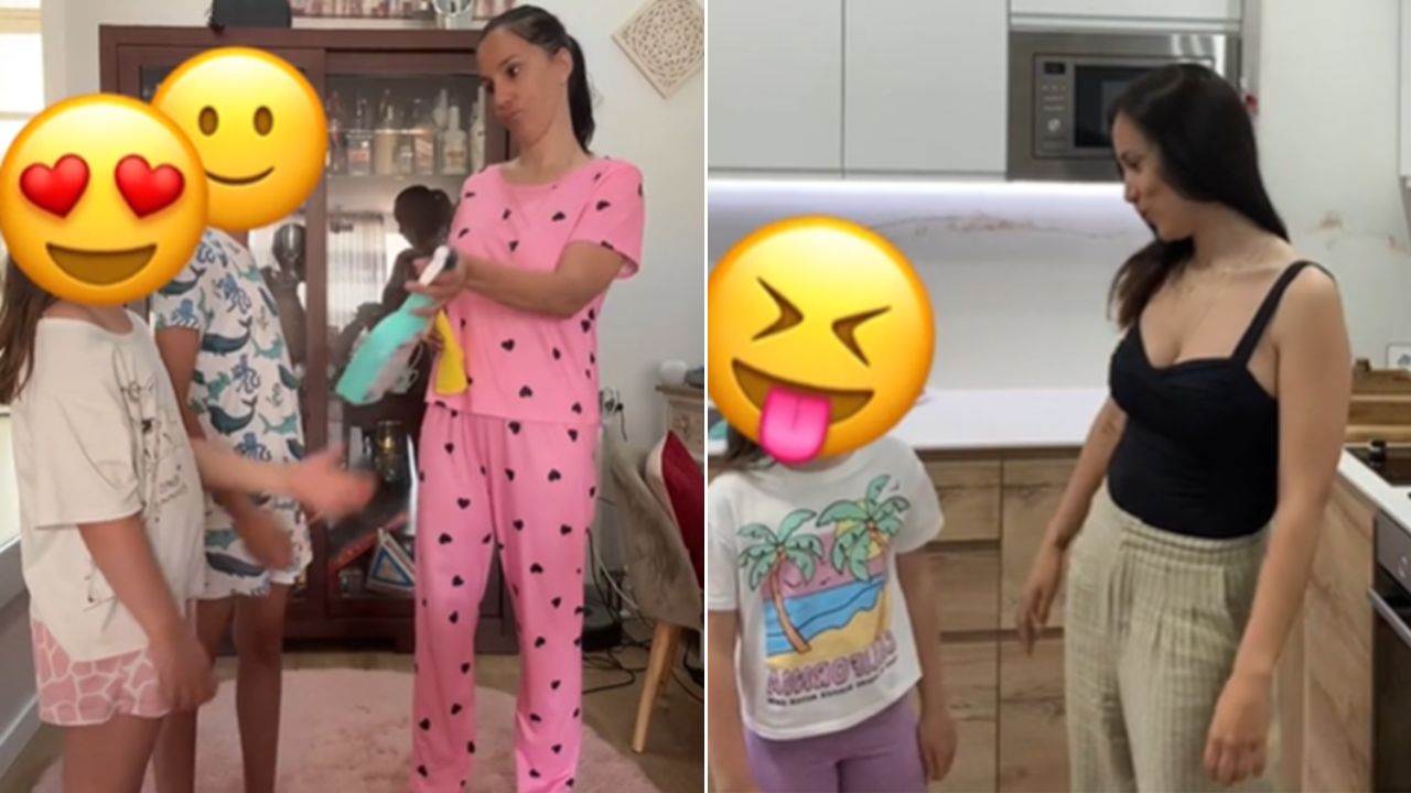 En ocasiones, Helena realiza videos con sus hijos. Foto: HRN