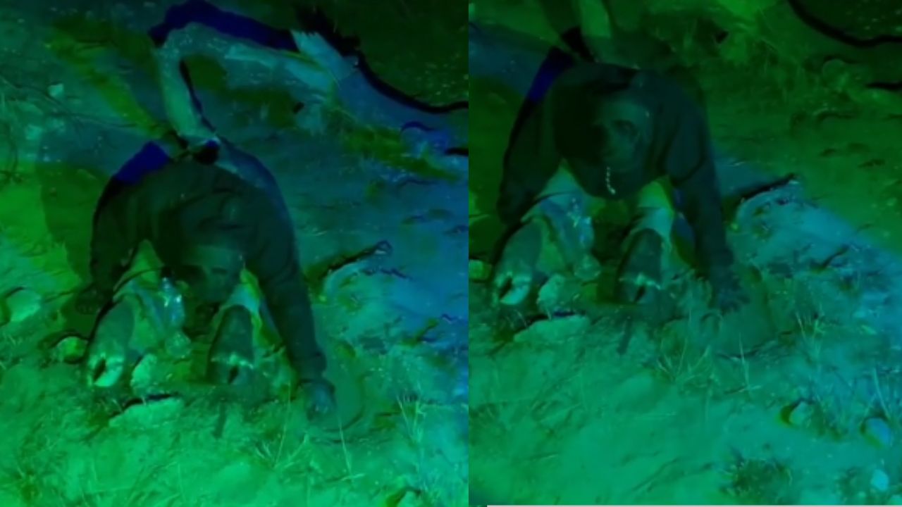 ¿Montaje? Vídeo muestra a hombre que dice 'convertirse en una vaca'