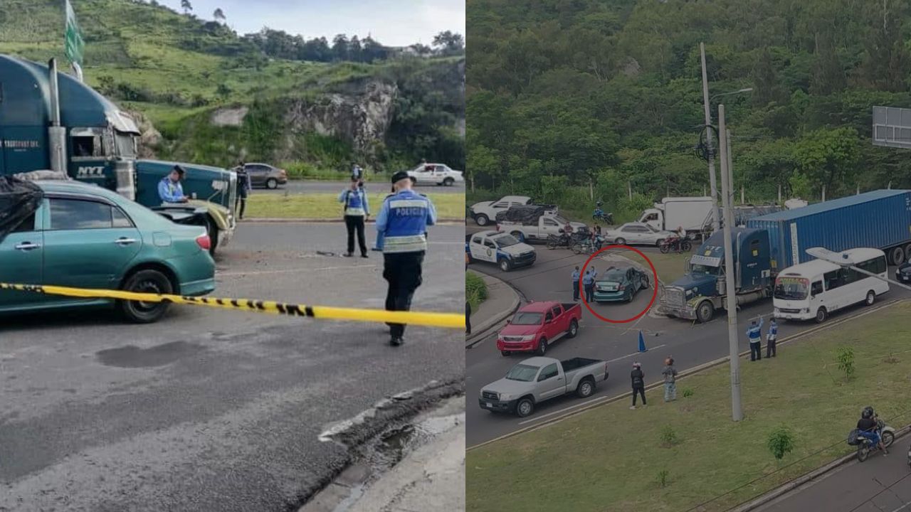 Mujer fallece tras impactar con una rastra en el anillo periférico