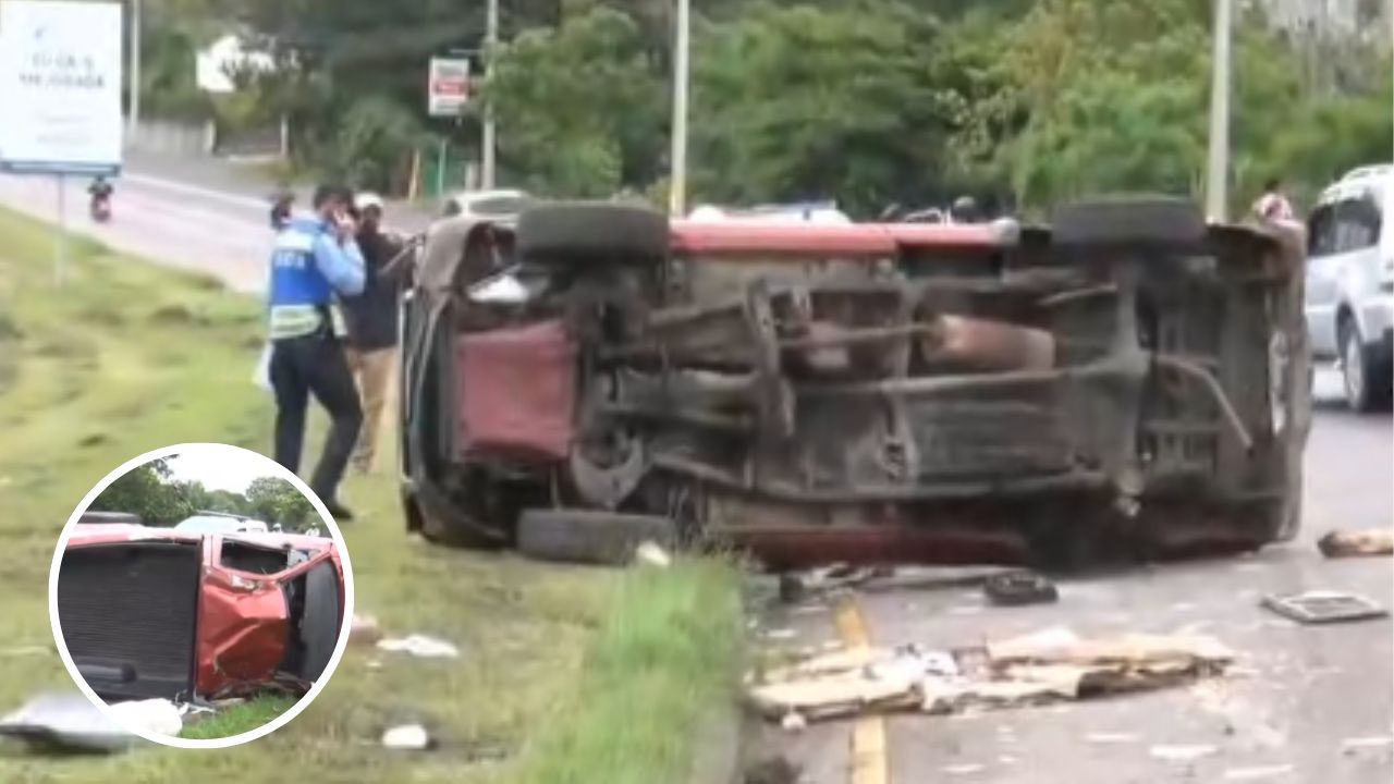 'Iba a dejar una cerámica'; hondureña pierde la vida en accidente vial en la salida al norte