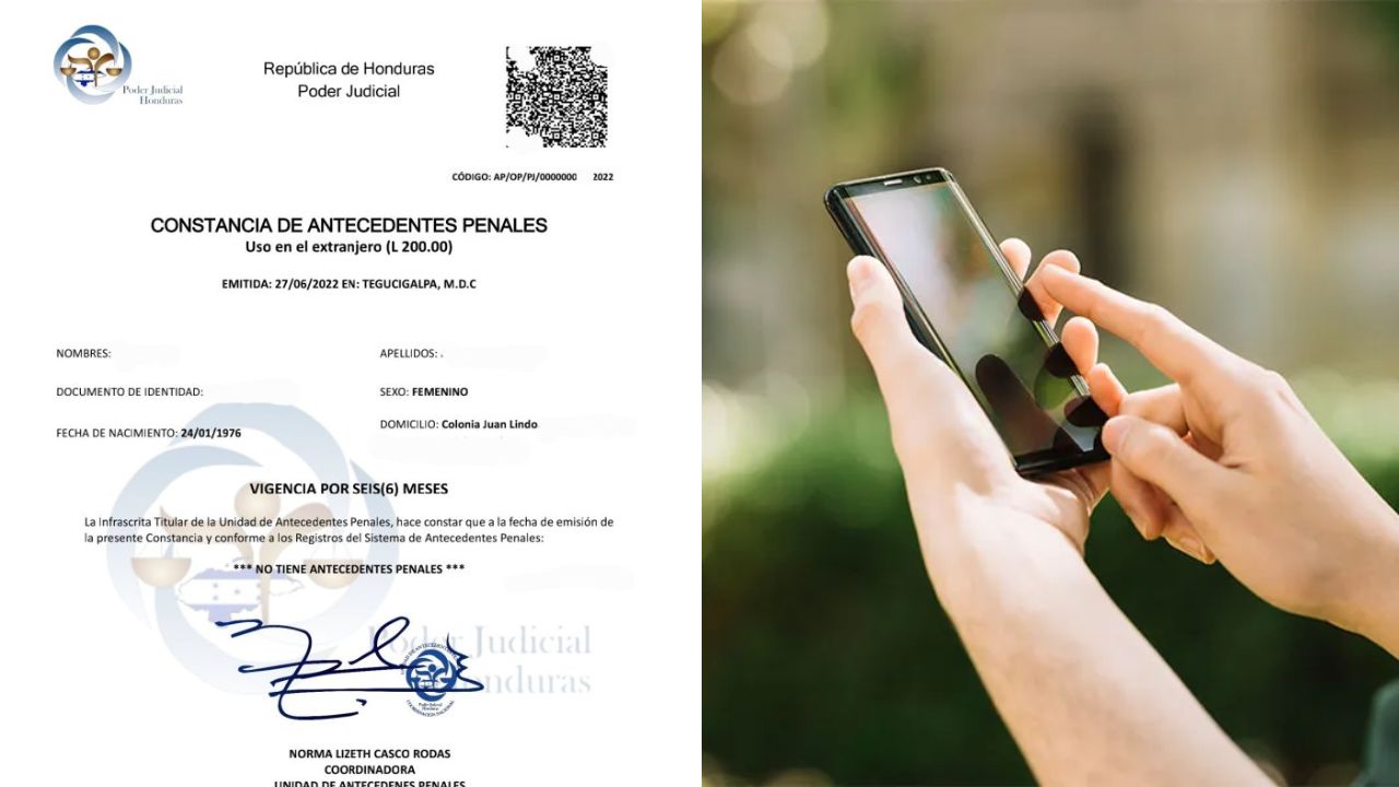 Antecedentes penales en línea Honduras, ¿cuáles son los precios, requisitos y pasos?