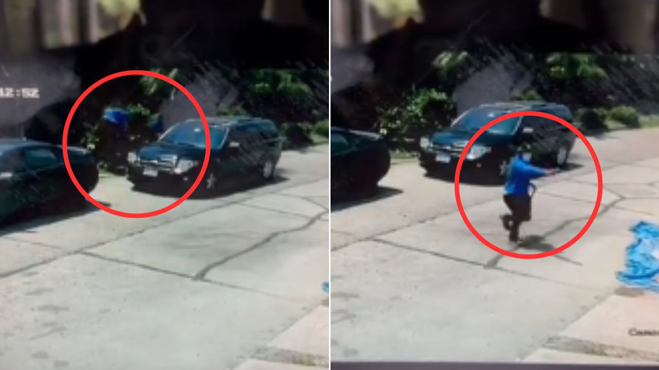 ¡A plena luz del día! Captan asalto en una colonia de Choloma