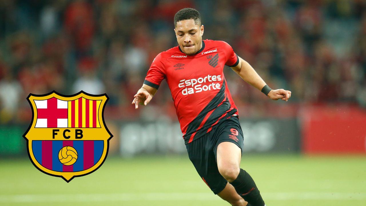 Barcelona oficializa el fichaje del delantero brasileño Vitor Roque