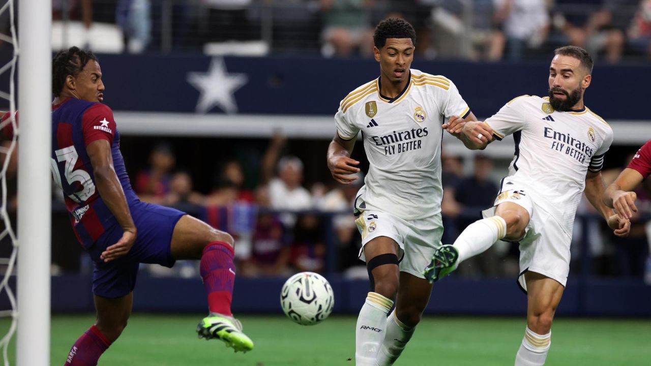 Barcelona goleó 3-0 al Real Madrid en un vibrante clásico en Estados Unidos