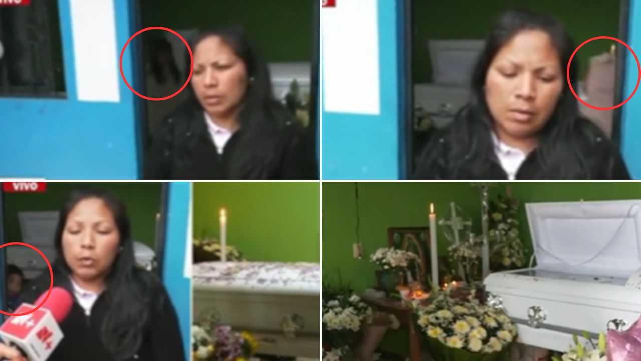 ¿Fantasmas? Captan supuestos espectros mientras se realizaba una entrevista en vivo