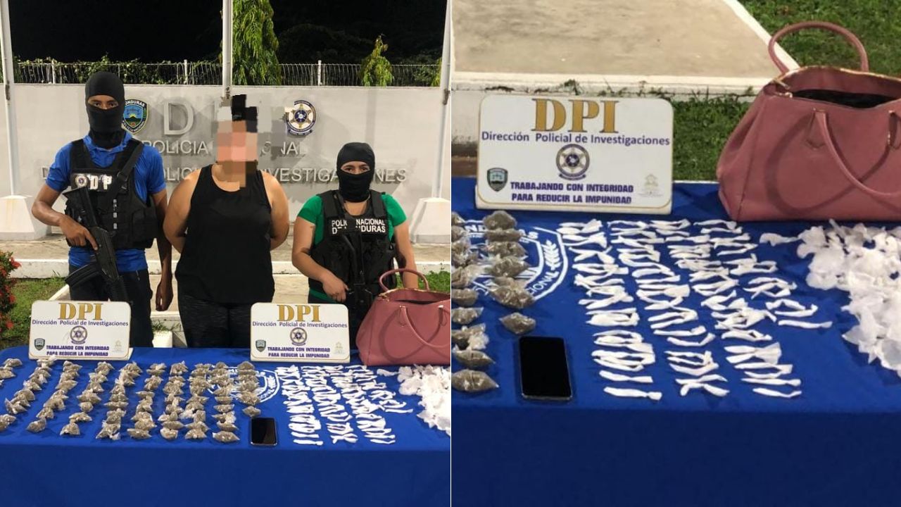 Capturan a la 'Katy', supuesta integrante de la pandilla Barrio 18