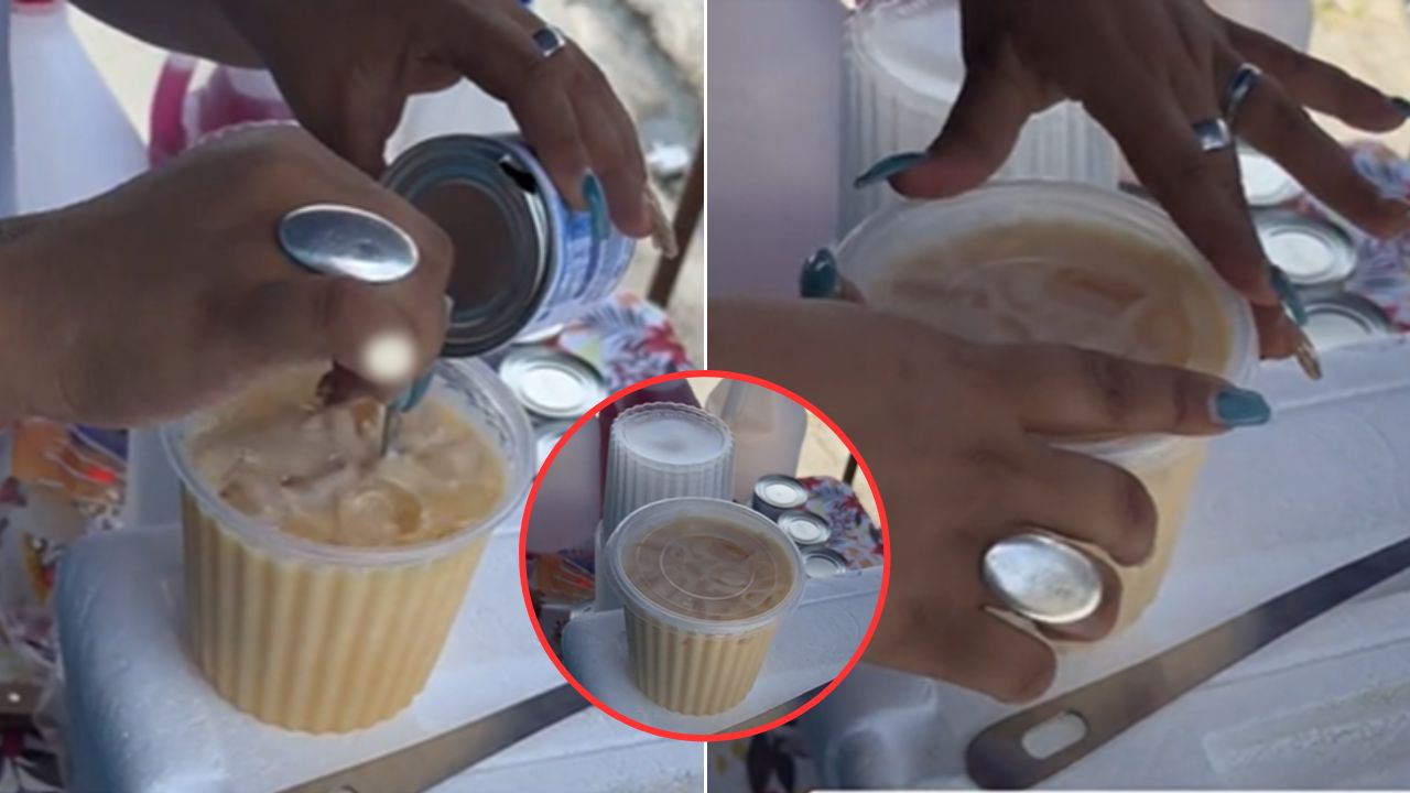 ¿Cuál es su secreto? Mujer gana casi L120 mil vendiendo jugos en la calle