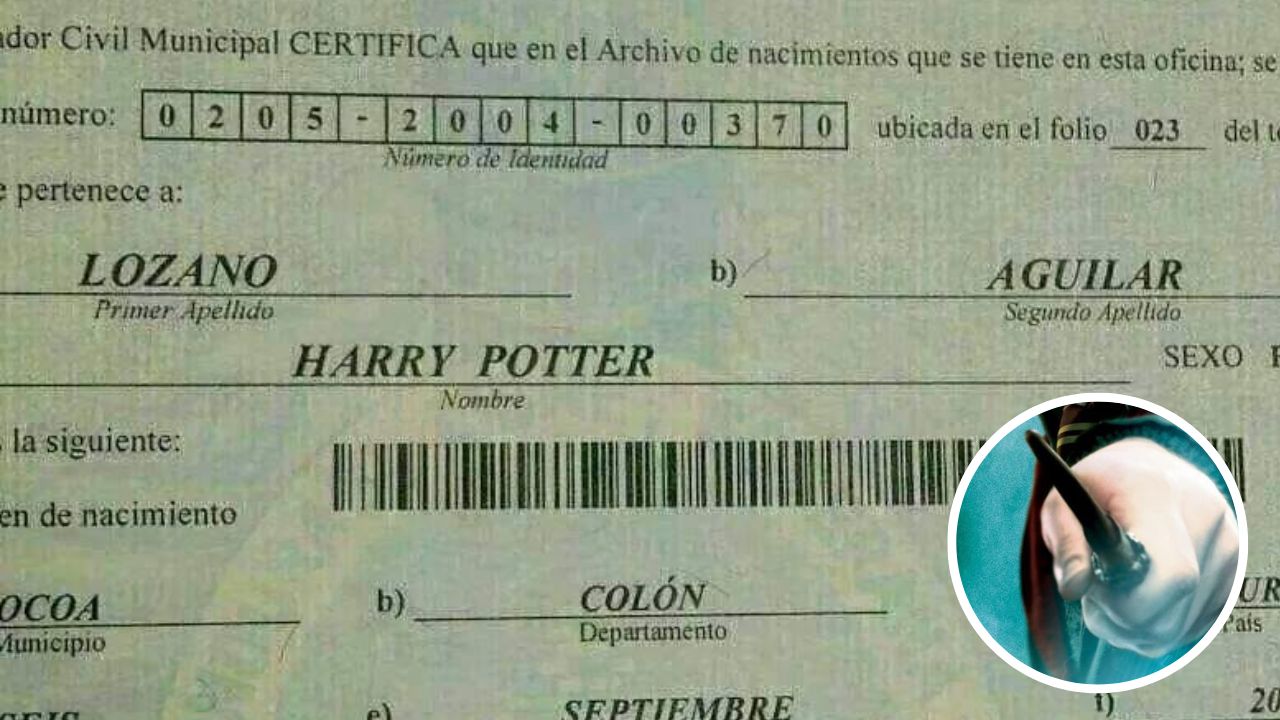 ¡Harry Potter es hondureño!, padres nombran a su hijo como personaje de película en Tocoa, Colón